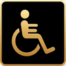Accessibile a persone con disabilità